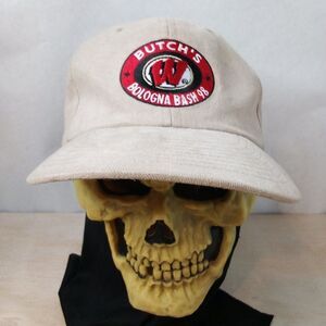 Vintage Wisconsin Badgers Bologna Bash 98 Snap Back Hat